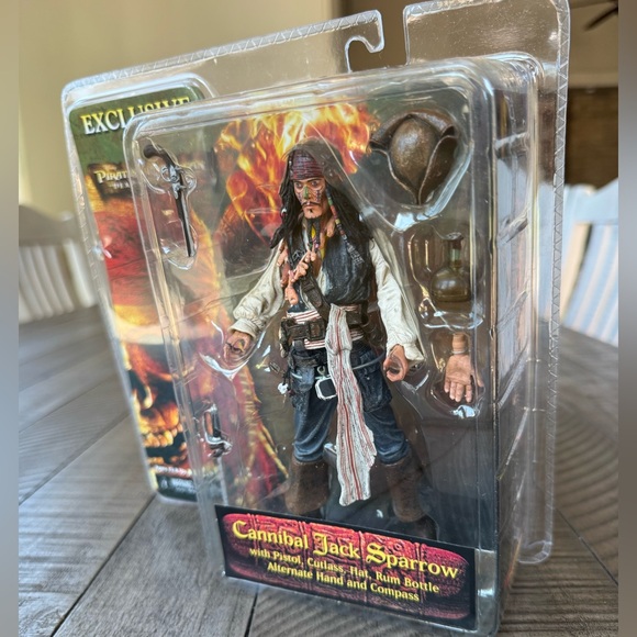Pirates of the Caribbean Dead Man's Chest - Cannibal Jack Sparrow Action Figure - Picture 5 of 7